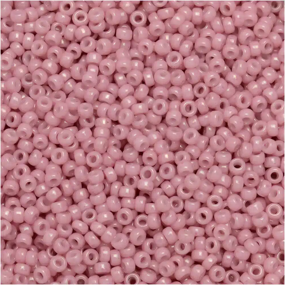 Miyuki Round Seed Beads 15/0 Opaque Antique Rose 8.2GM