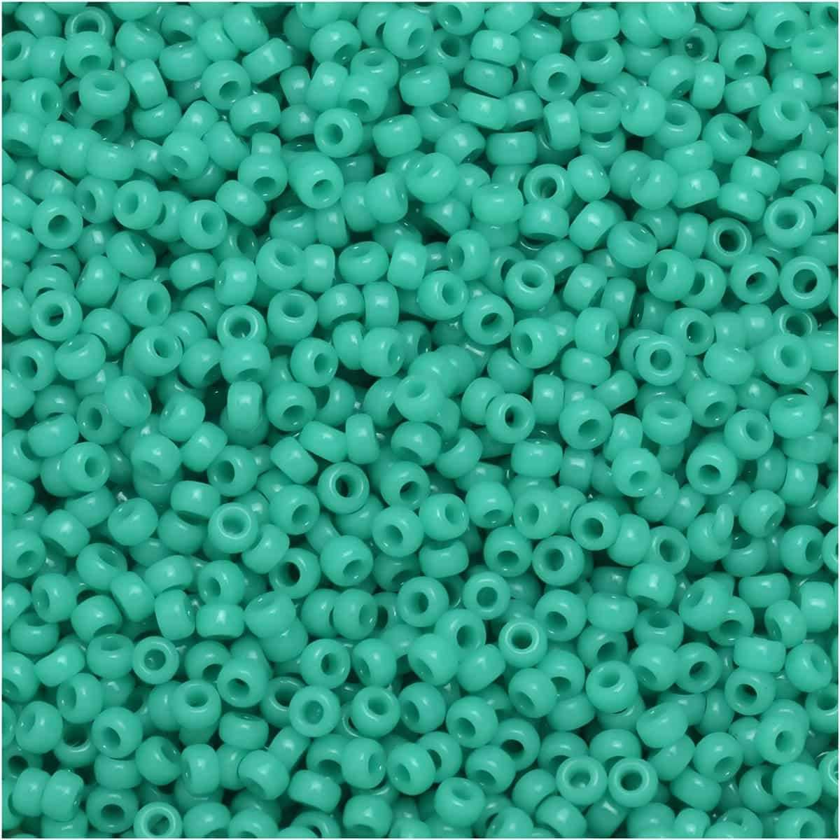Miyuki Round Seed Beads 15/0 Opaque Turquoise 8.2GM