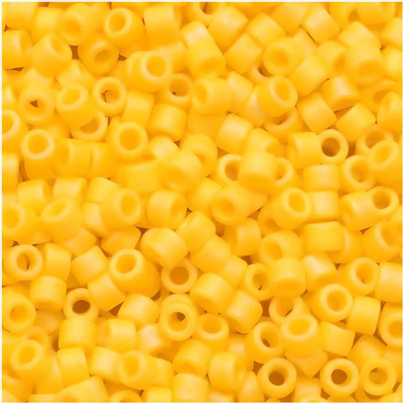 DB1592 Miyuki Delica Seed Beads Size 11/0 Matte Opaque Canary AB 7GM