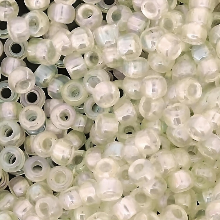 Miyuki Round Seed Beads Size 8/0 Crystal Ivory Gold 22GM