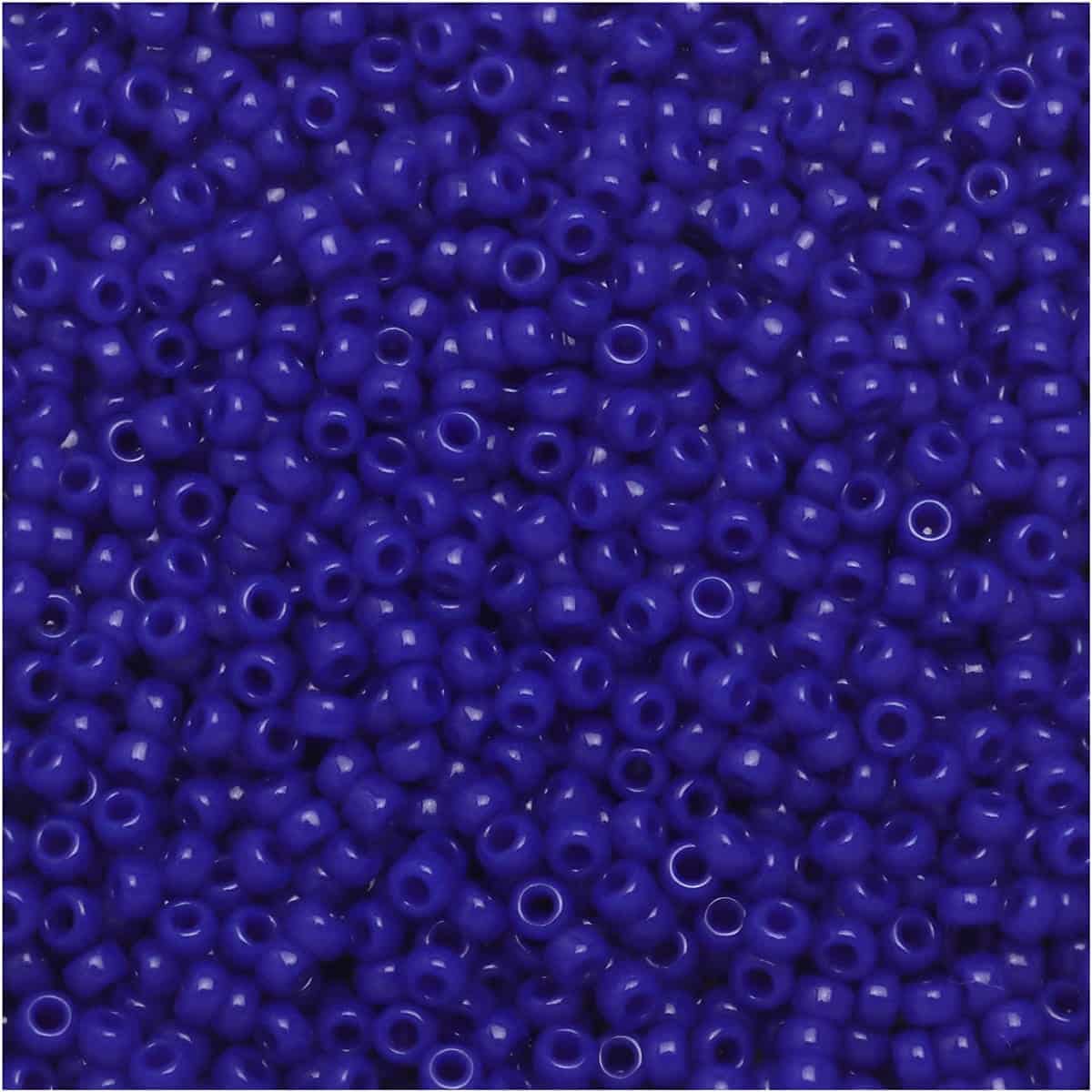 Miyuki Round Seed Beads 15/0 Opaque Cobalt Blue 8.2GM