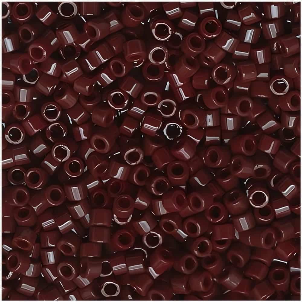 DB1134 Miyuki Delica Seed Beads Size 11/0 Opaque Currant 7GM
