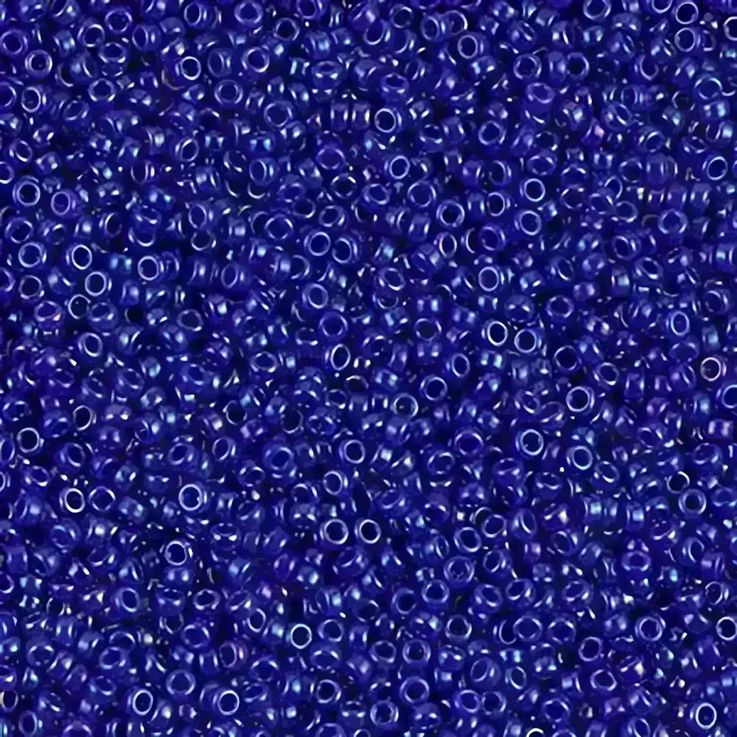 Miyuki Round Seed Beads 15/0 Opaque Cobalt Luster 8.2GM