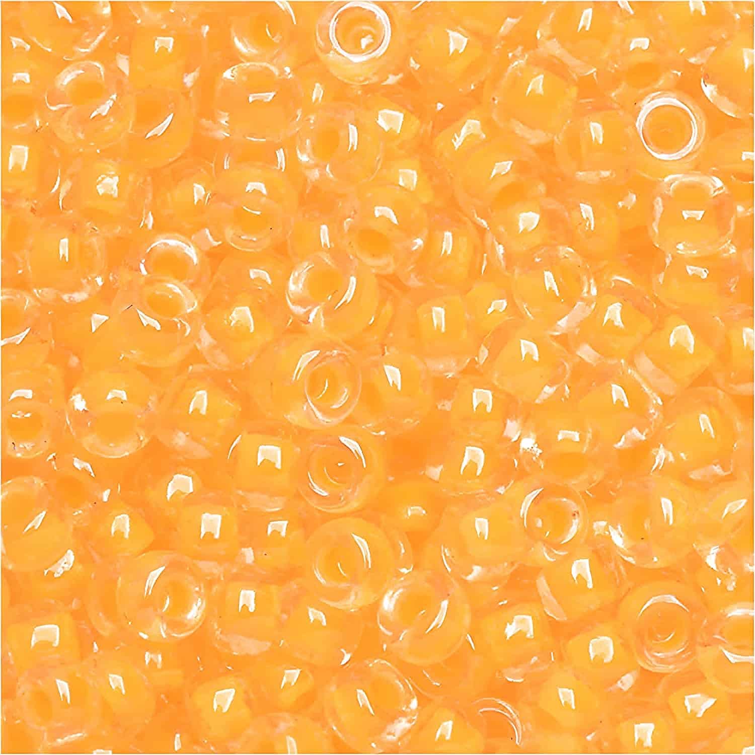 Miyuki Round Seed Beads Size 8/0 Luminous Sun Glow 22GM