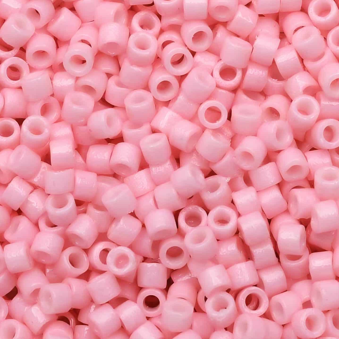 DB2116 Miyuki Delica Seed Beads 11/0 Duracoat Opaque Light Carnation 7.2GM
