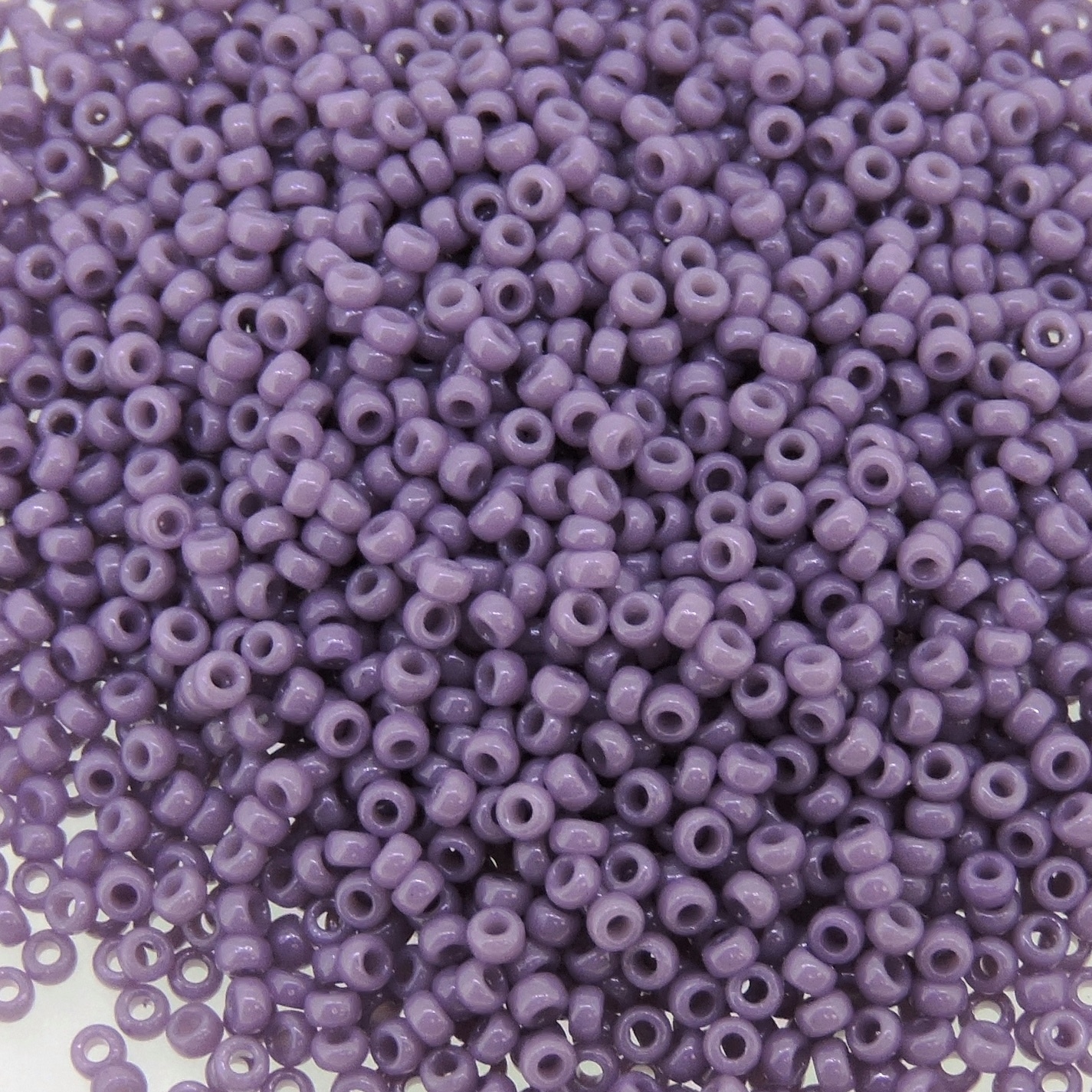 Miyuki Round Seed Beads 15/0 Duracoat Opaque Purple 8.2GM