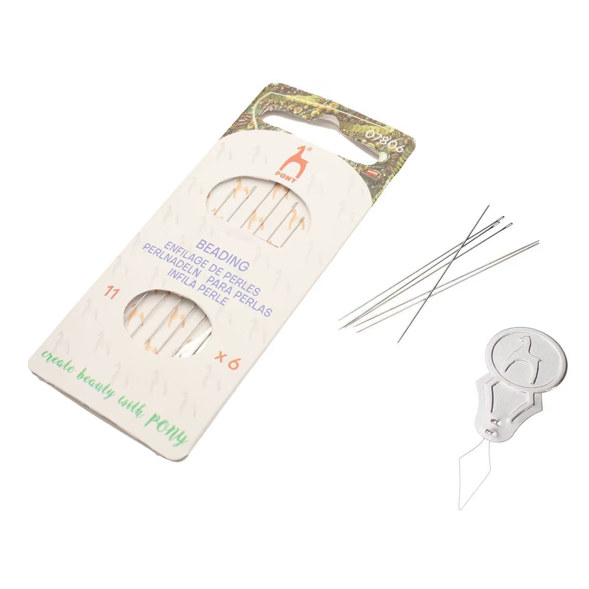 PONY Beading Needles #11 6 Needles/pack