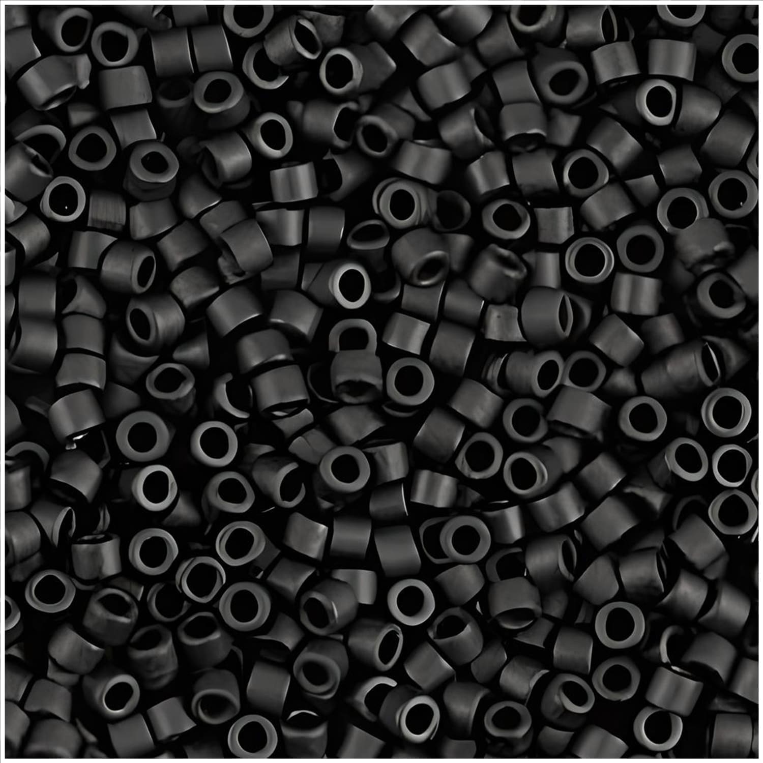 DB0310 Miyuki Delica Seed Beads Size 11/0 Matte Black 7GM