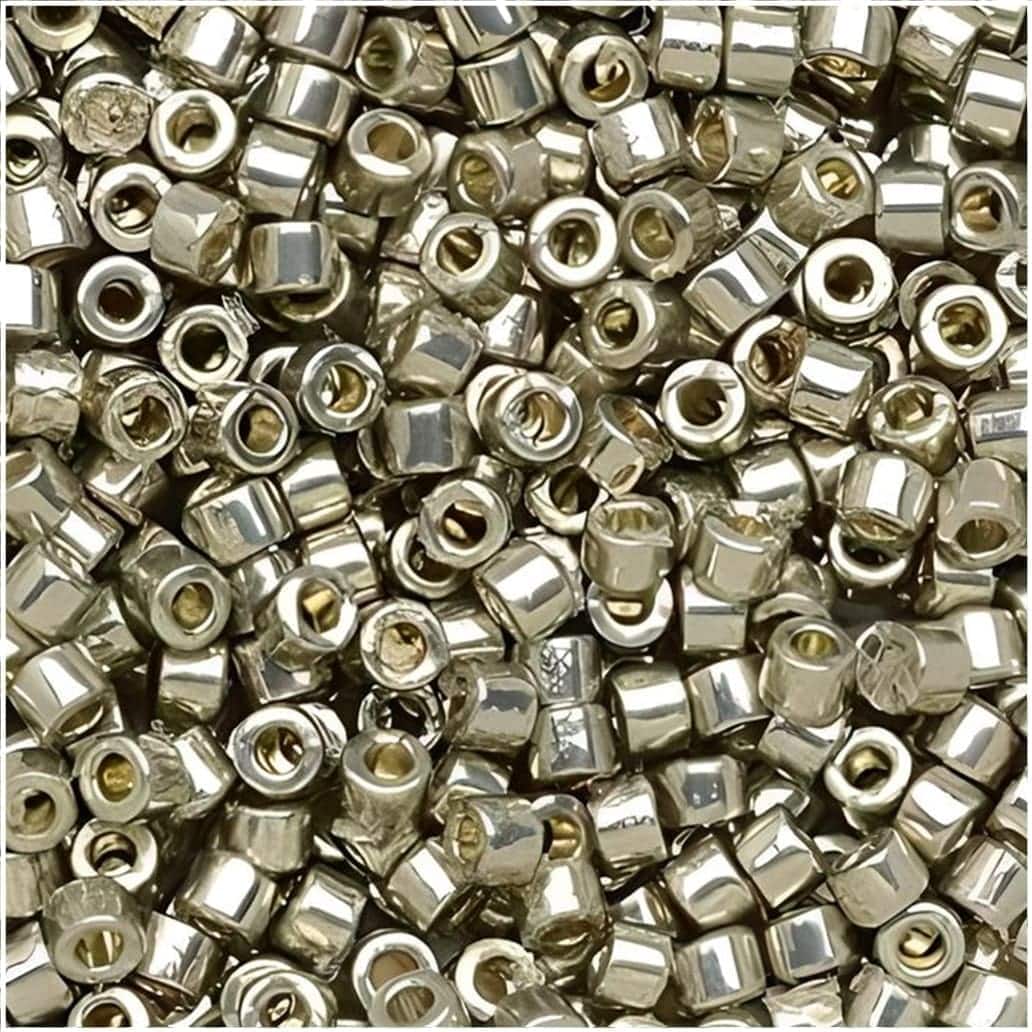 DB1851 Miyuki Delica Seed Beads 11/0 Duracoat Galvanized Light Pewter 7.2GM
