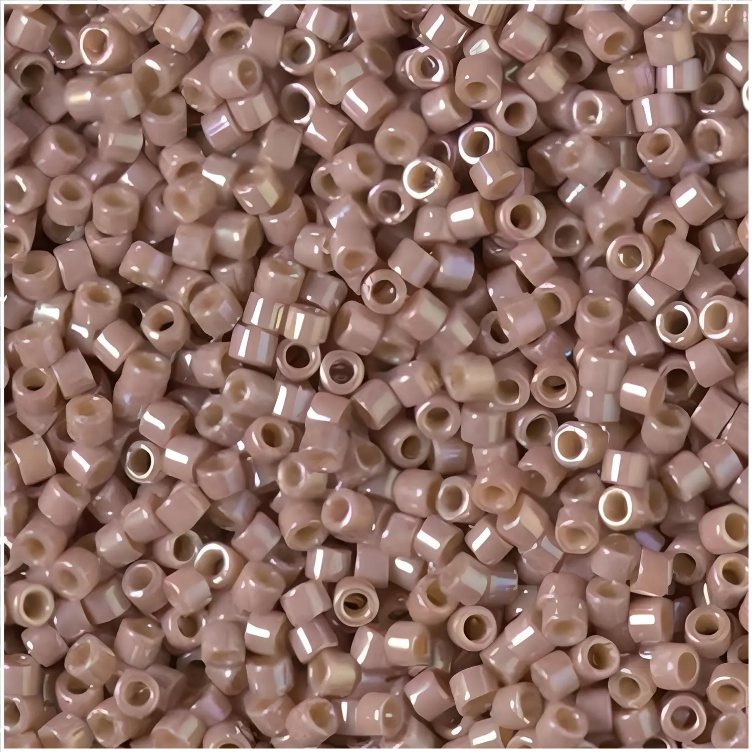 DB2271 Miyuki Delica Seed Beads 11/0 Opaque Glazed Beige 7.2GM