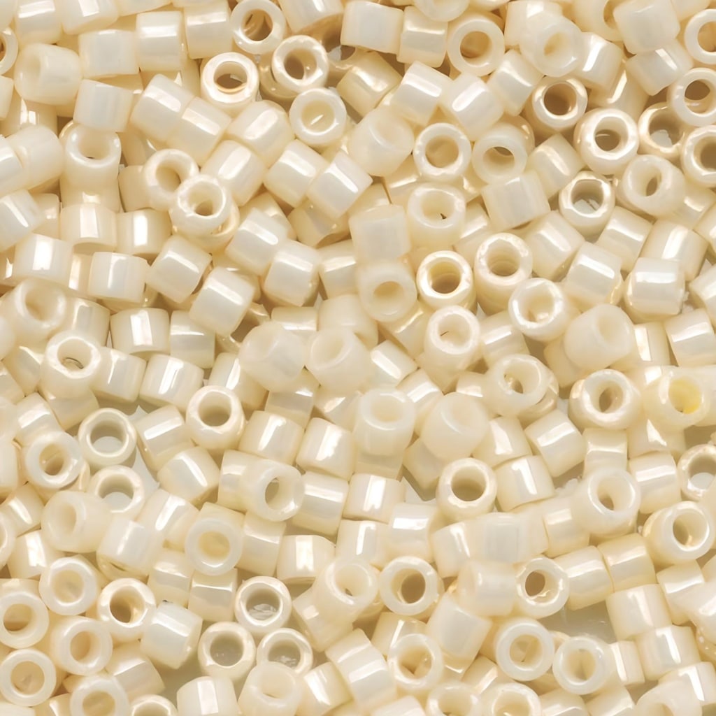 DB0203 Miyuki Delica Seed Beads 11/0 Ceylon Cream 7.2GM