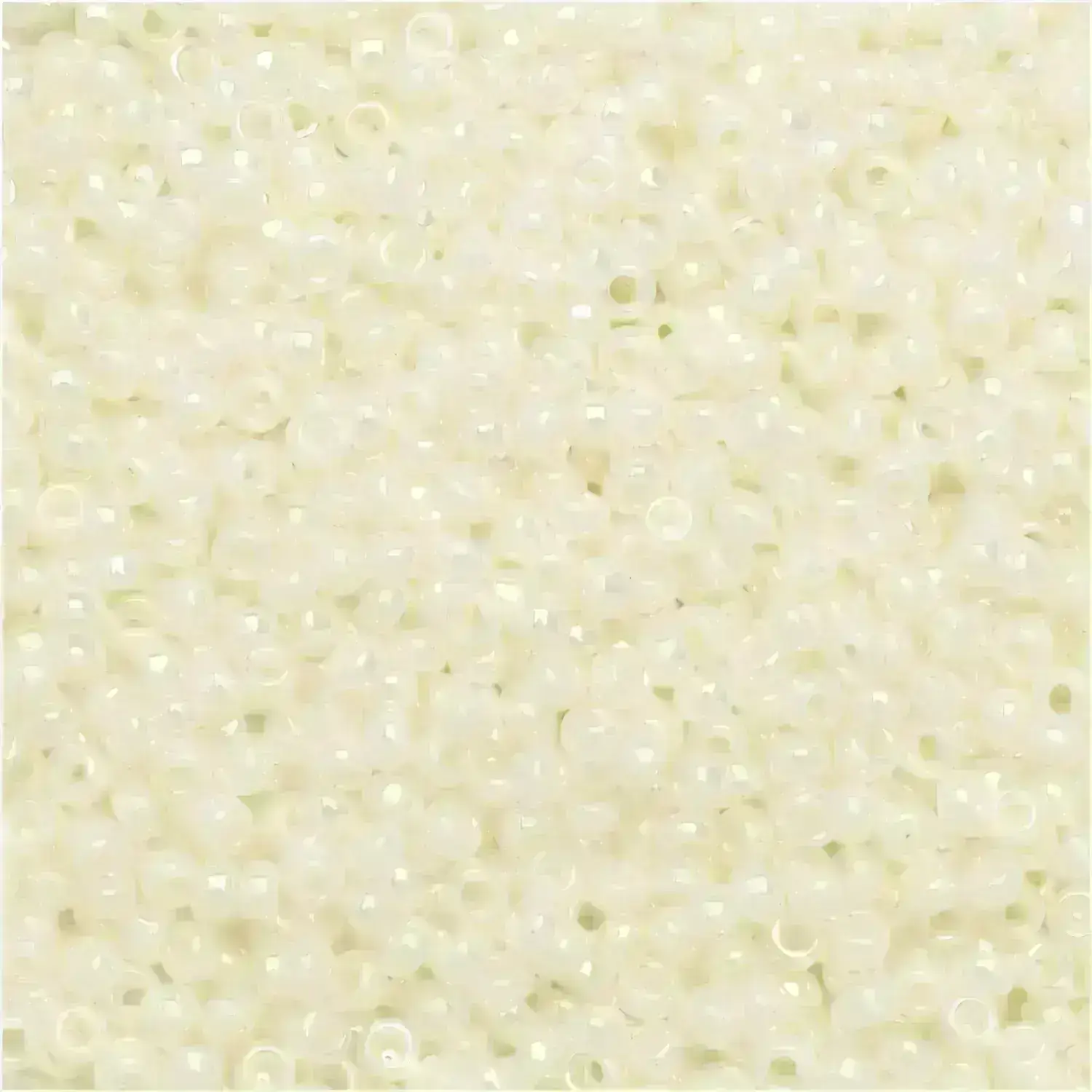 Miyuki Round Seed Beads Size 15/0 Ceylon Ivory Pearl 8.2GM