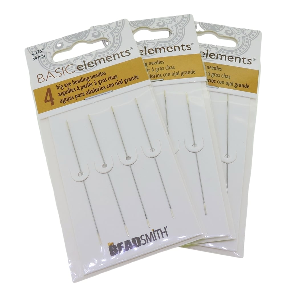 Big Eye Needles 2.125″ – 3 Packs of 4 Needles Total 12 Needles