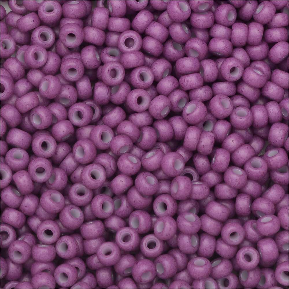 Miyuki Round Seed Beads Size 11/0 Special Dyed Wine 23GM
