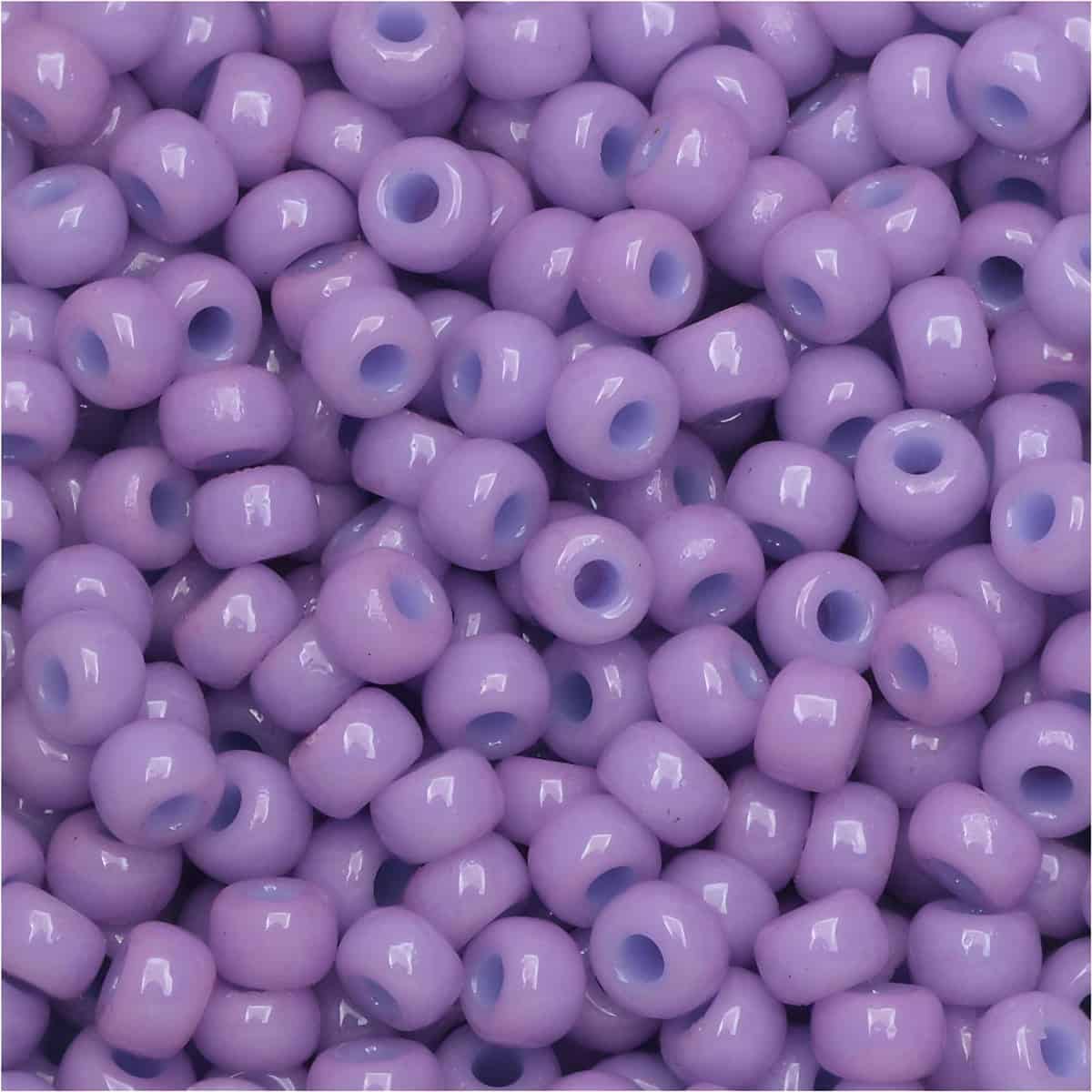Miyuki Round Seed Beads Size 11/0 Duracoat Opaque Lilac 23GM