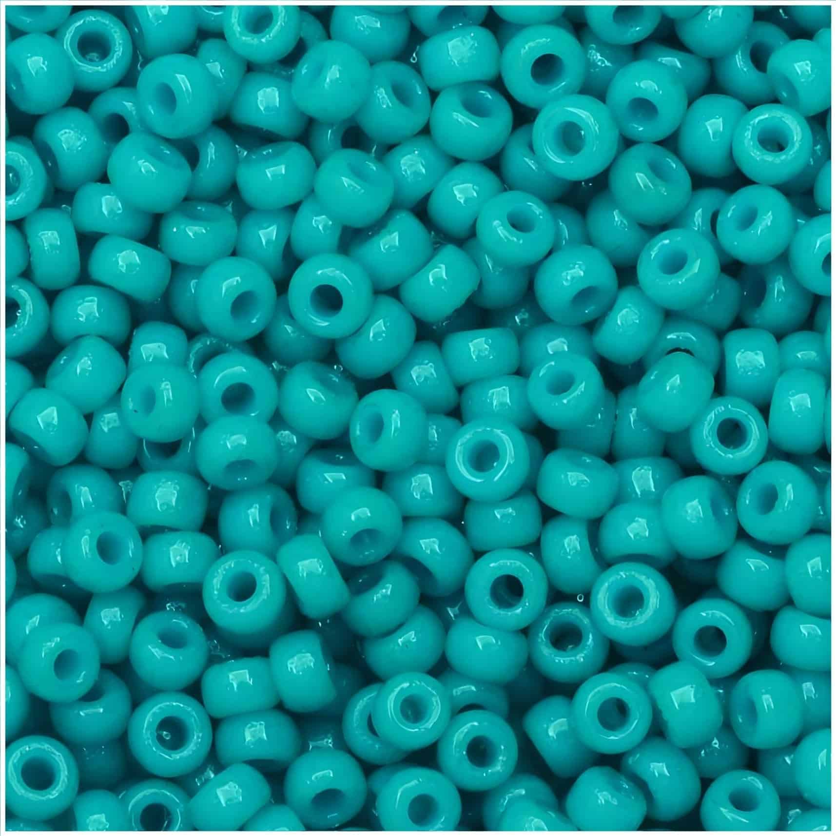 Miyuki Round Seed Beads Size 11/0 Duracoat Opaque Ocean 23GM
