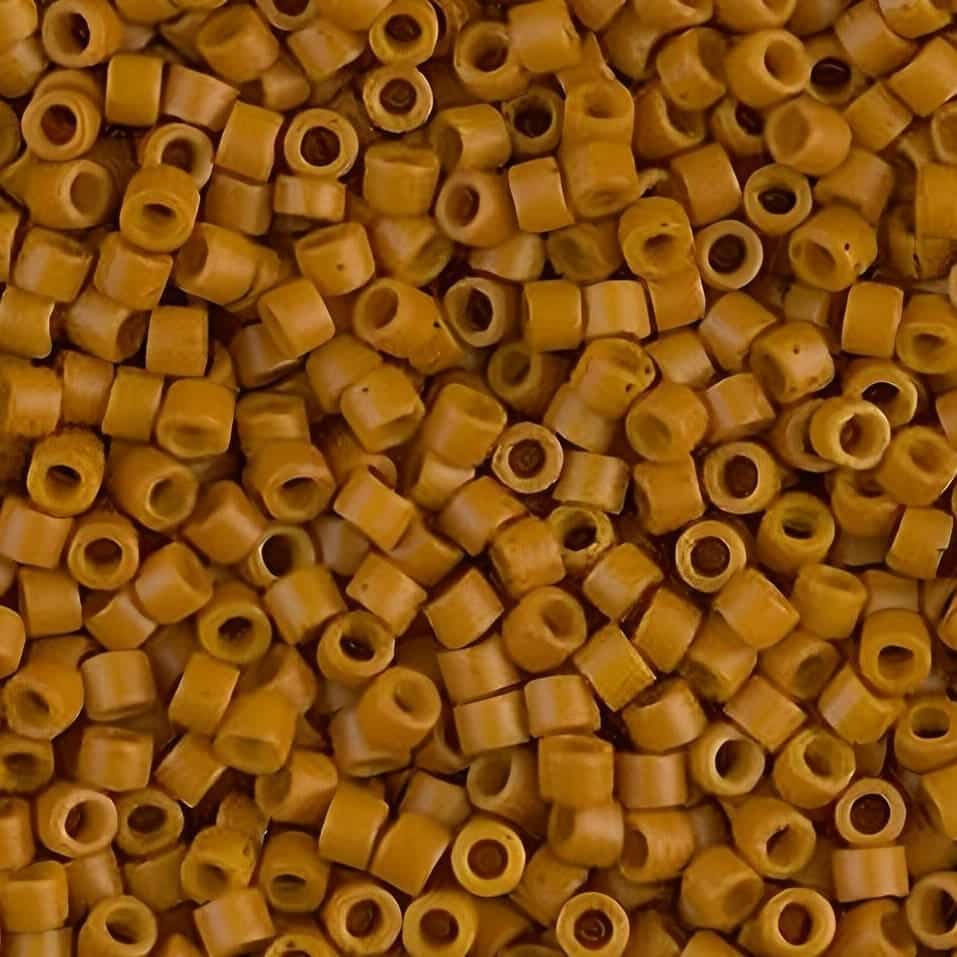 DB0653 Miyuki Delica Seed Beads 11/0 Opaque Pumpkin 7.2GM