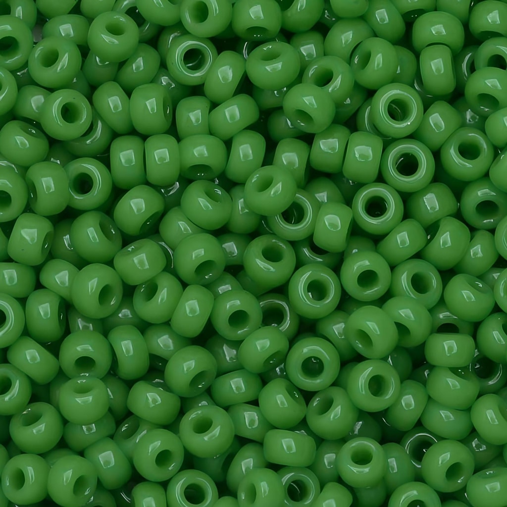 Miyuki Round Seed Beads Size 11/0 Opaque Jade Green 23GM