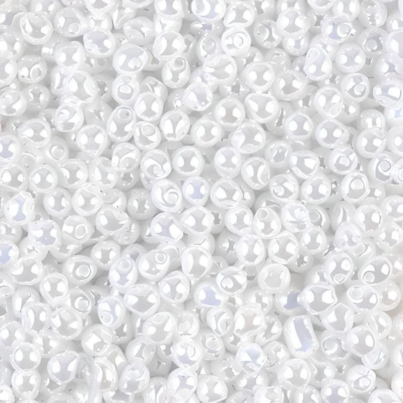 Miyuki Drop Beads 2.8mm 9GM White Pearl Ceylon