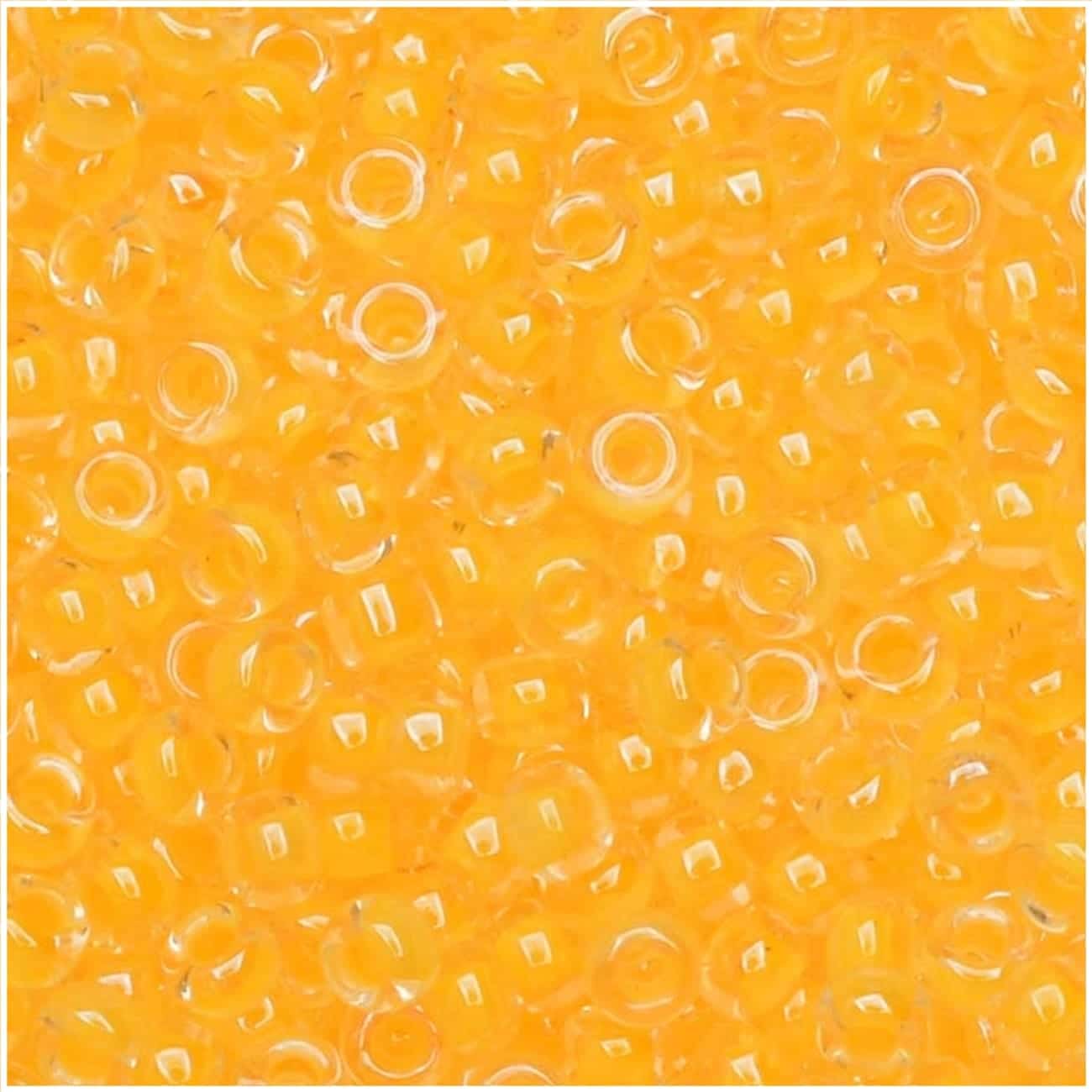 Miyuki Round Seed Beads Size 11/0 Luminous Sun Glow 23.5GM