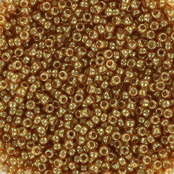 Miyuki Round Seed Beads 15/0 Alabaster Luster Spice 8.2GM