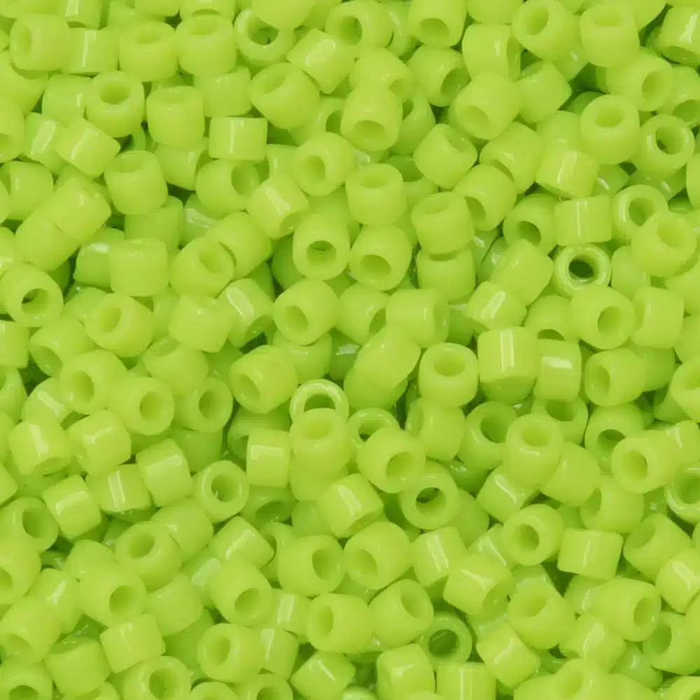 DB0733 Myiuki Delica Beads Size 11/0 Opaque Chartreuse 7.2GM