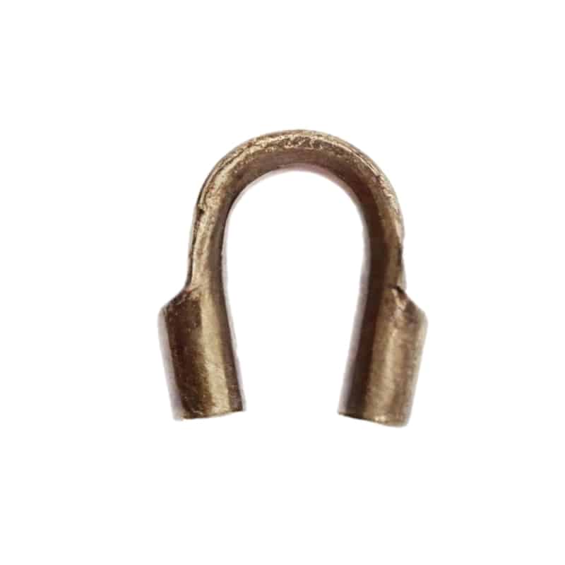 Beadalon Wire Guardian / Thread Protectors 0.022 ID Antique Bronze