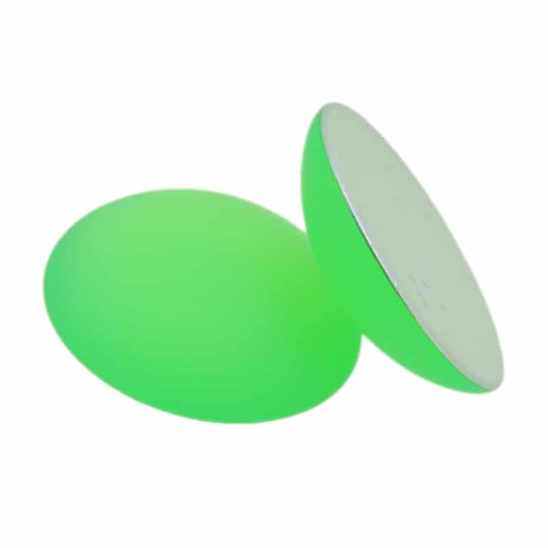 Lunasoft Lucite Cabochon 24mm Round Neon Green