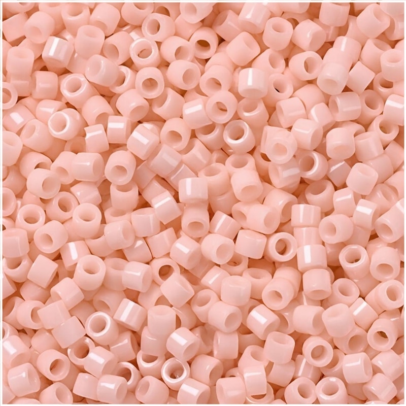 DB0206 Miyuki Delica Seed Beads Size 11/0 Opaque Salmon 7.2GM