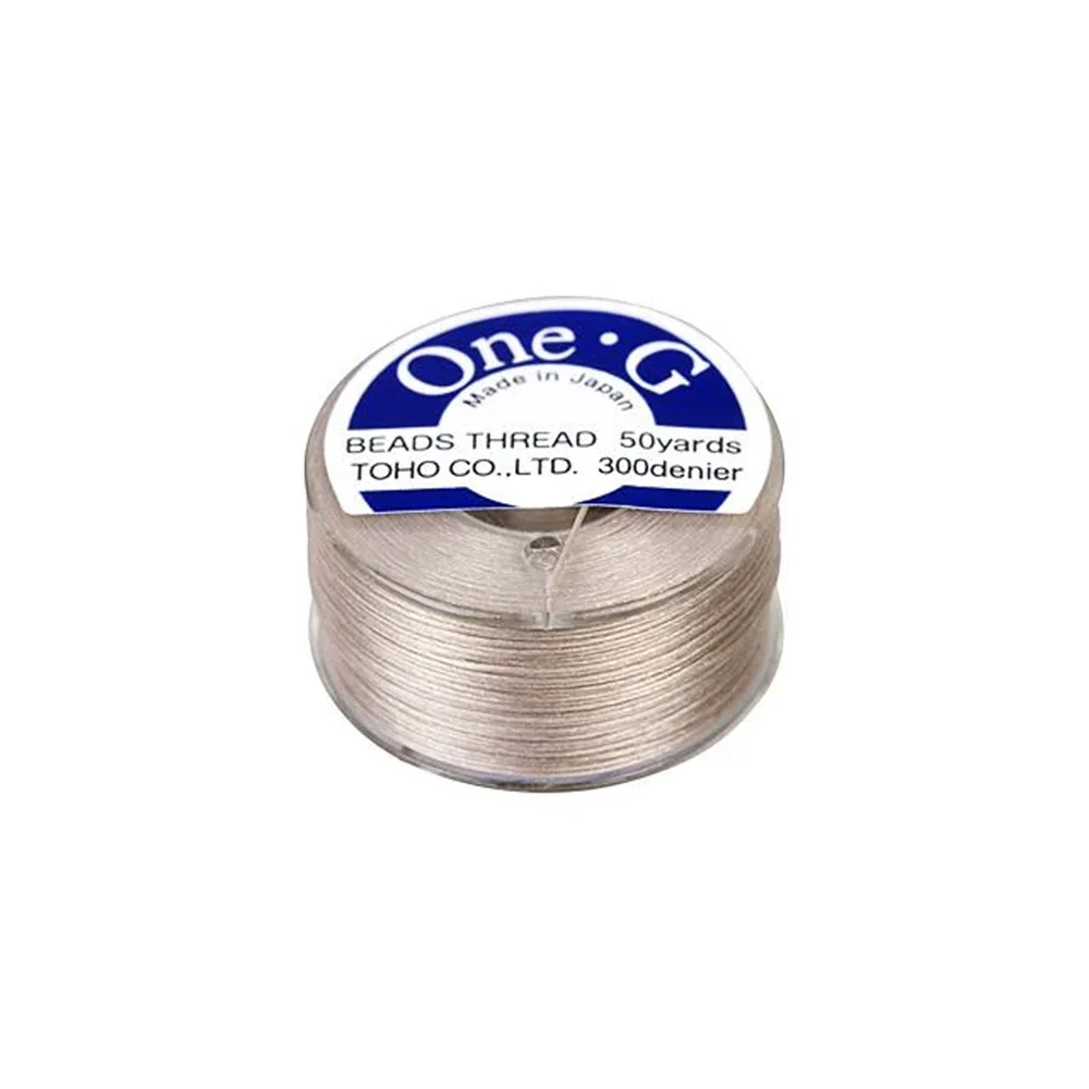Toho One-G Beading Thread 50YD Beige