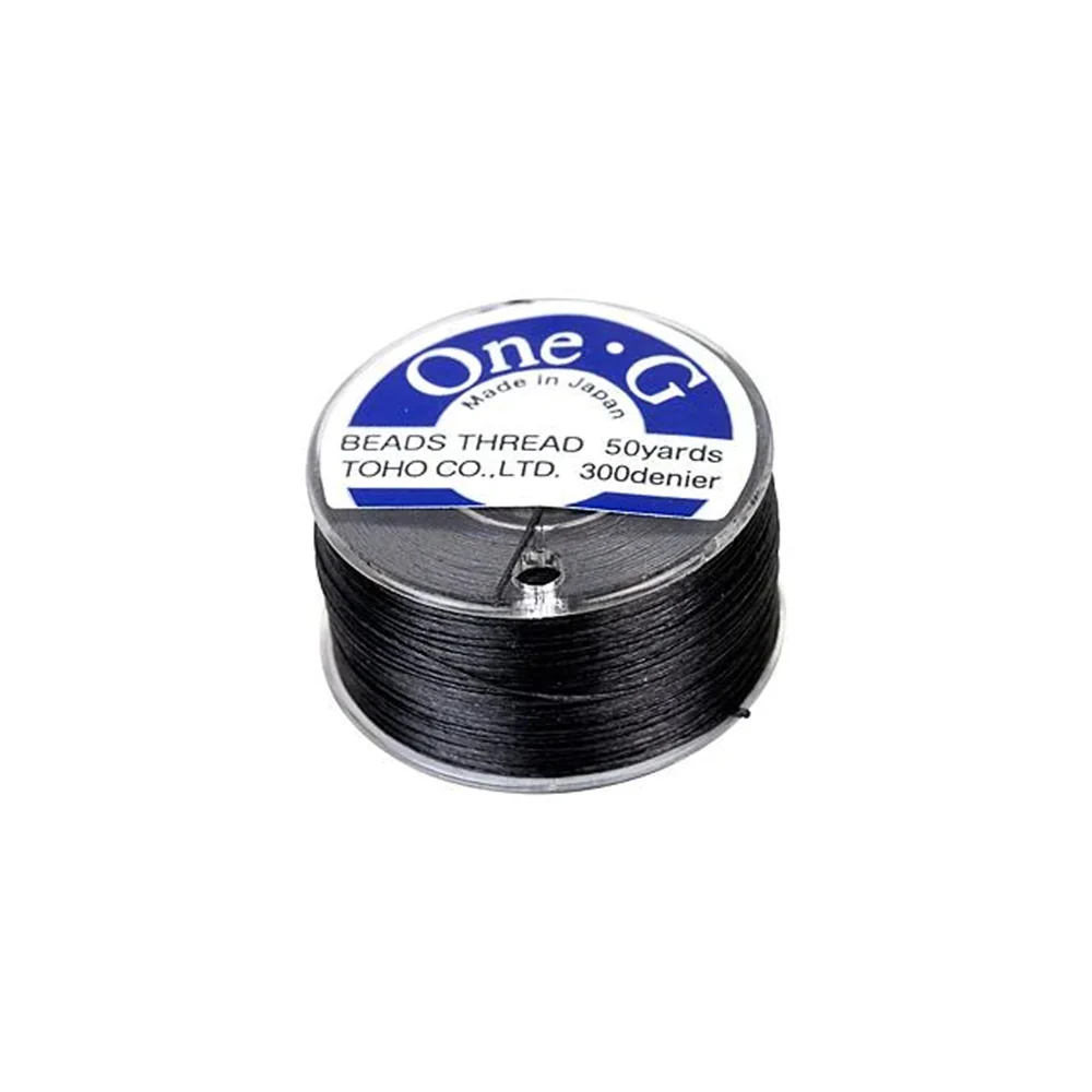 Toho One-G Beading Thread 50YD Cream