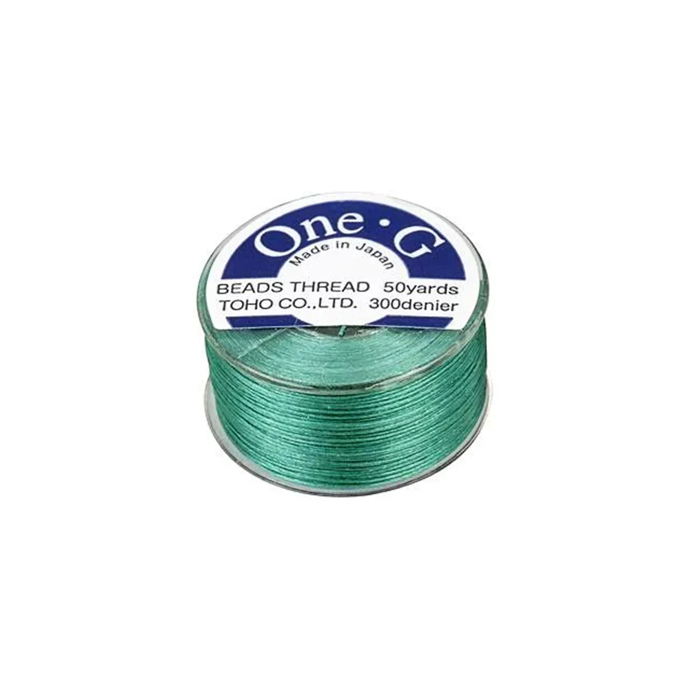 Toho One-G Beading Thread 50YD Mint Green