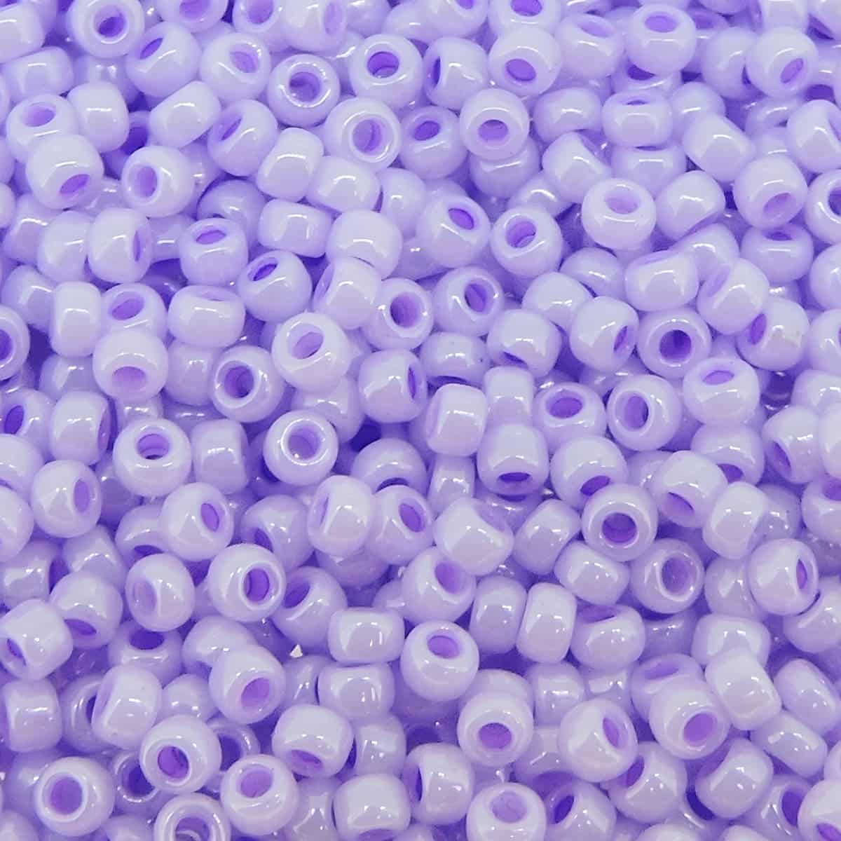 Miyuki Round Seed Beads Size 11/0 Lavender Ceylon 24GM