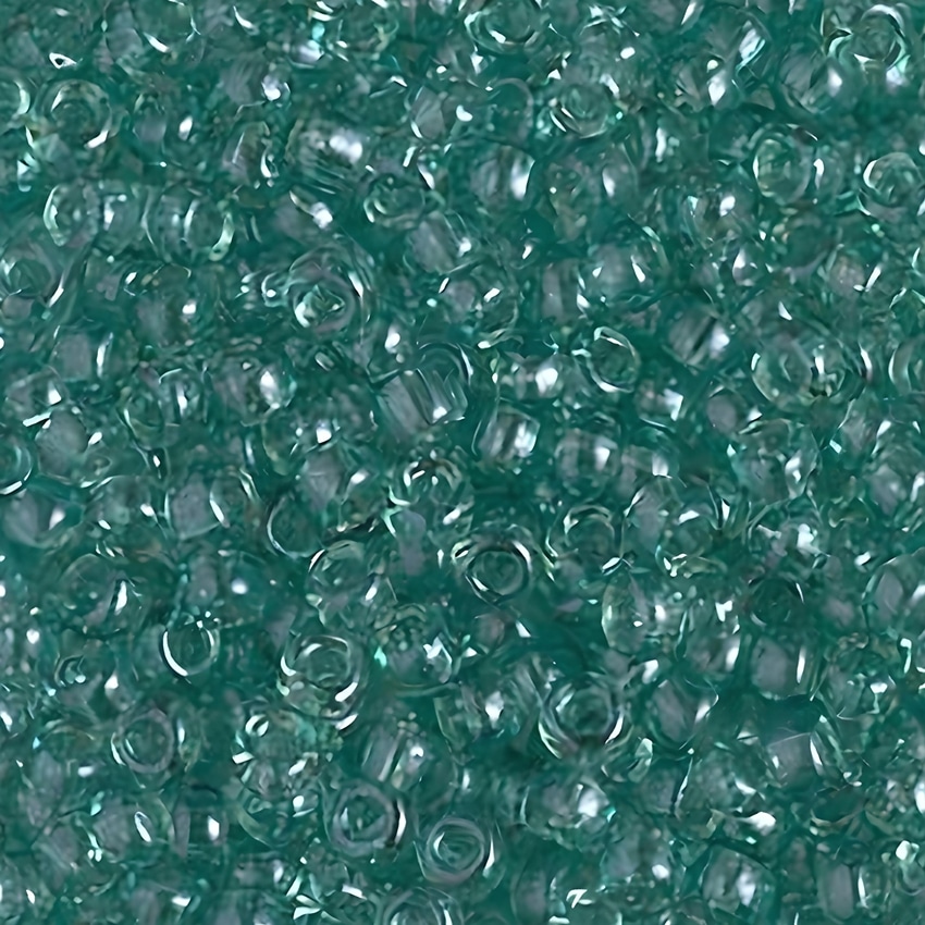 Miyuki Round Seed Beads Size 11/0 Transparent Seafoam Luster 24GM