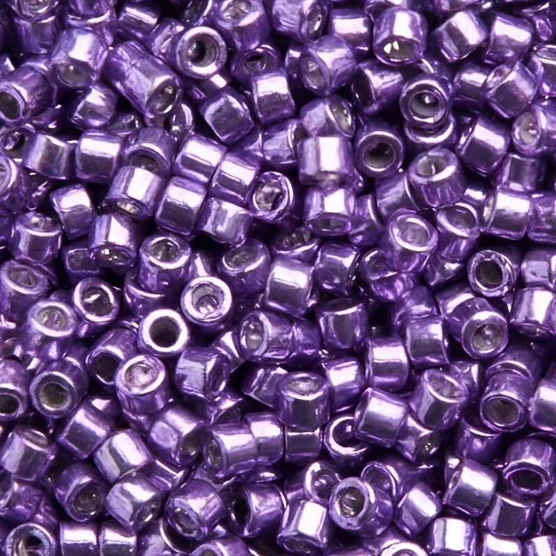DB0430 Miyuki Delica Seed Beads 11/0 Galvanized Purple 7.2GM