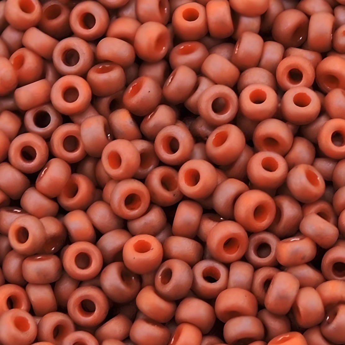 Miyuki Round Seed Beads Size 8/0 Burnt Sienna 22GM