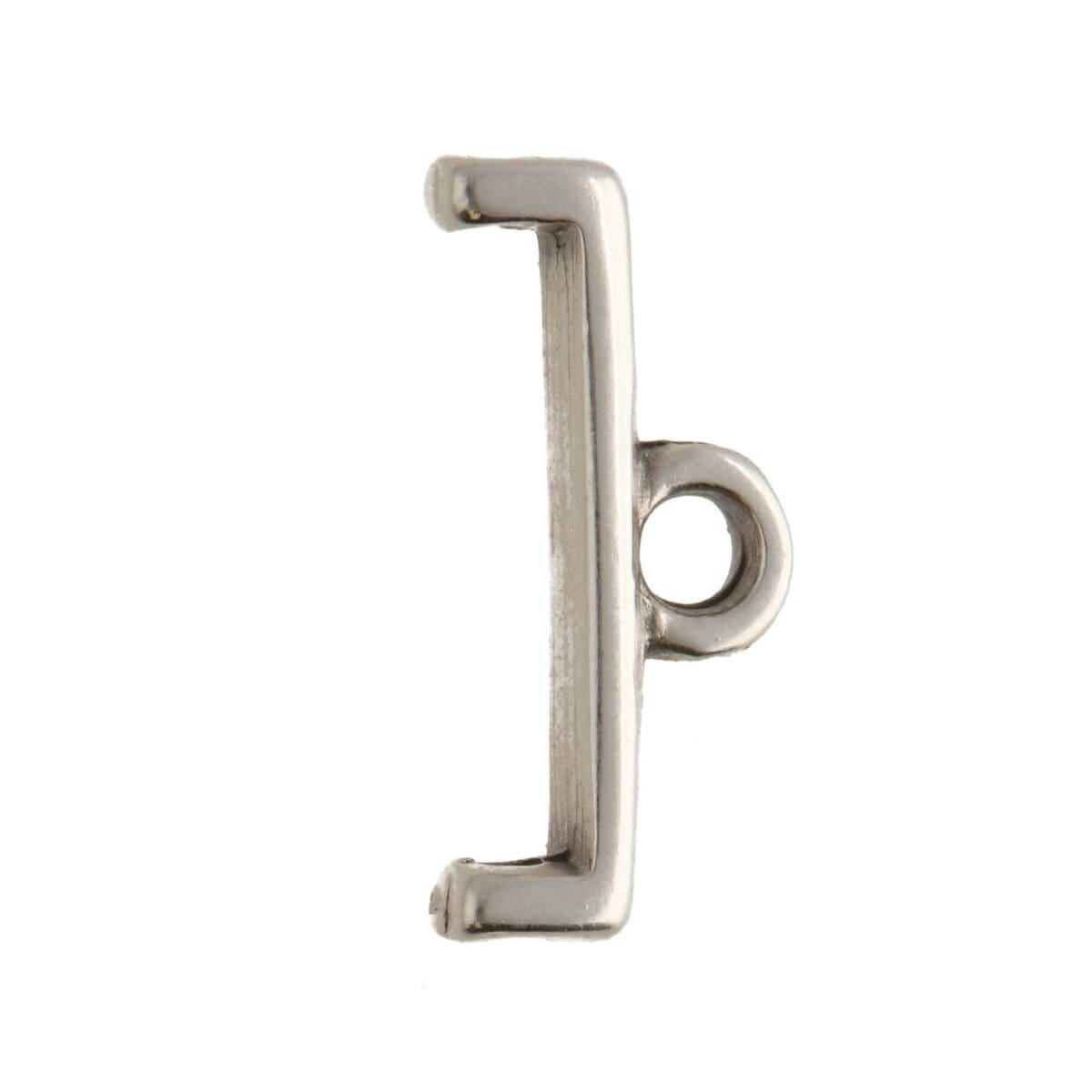 Cymbal Bead Ends Topolia II for Delica Beads 2pcs Antique Silver