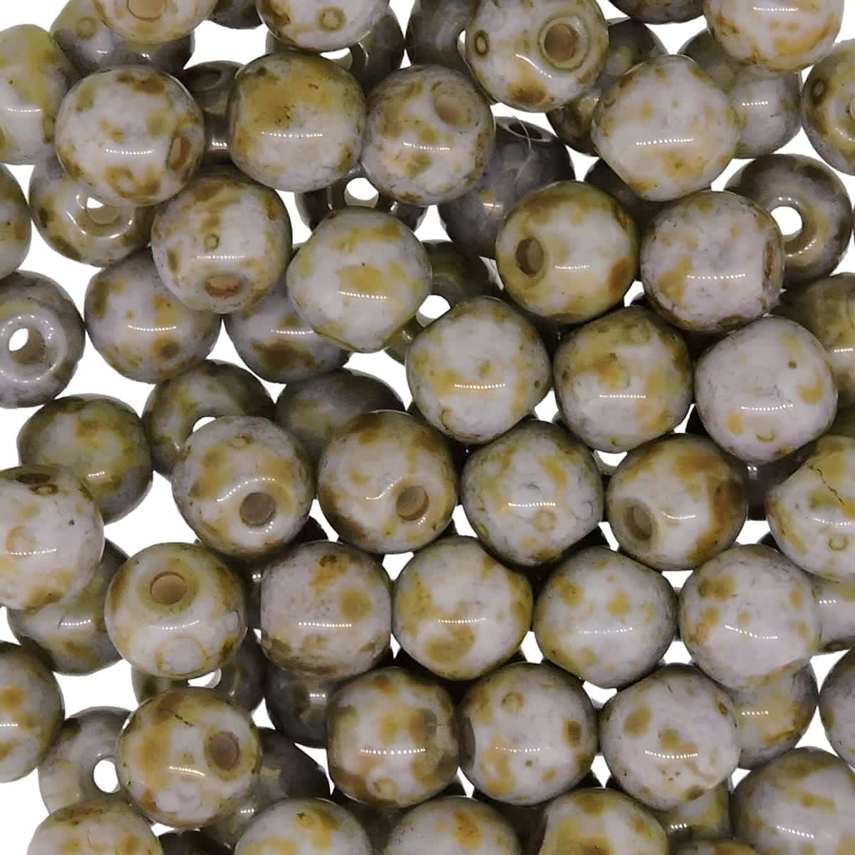 Czech Round Druk Beads 4mm – Decora Cinnamon Toast 100pcs