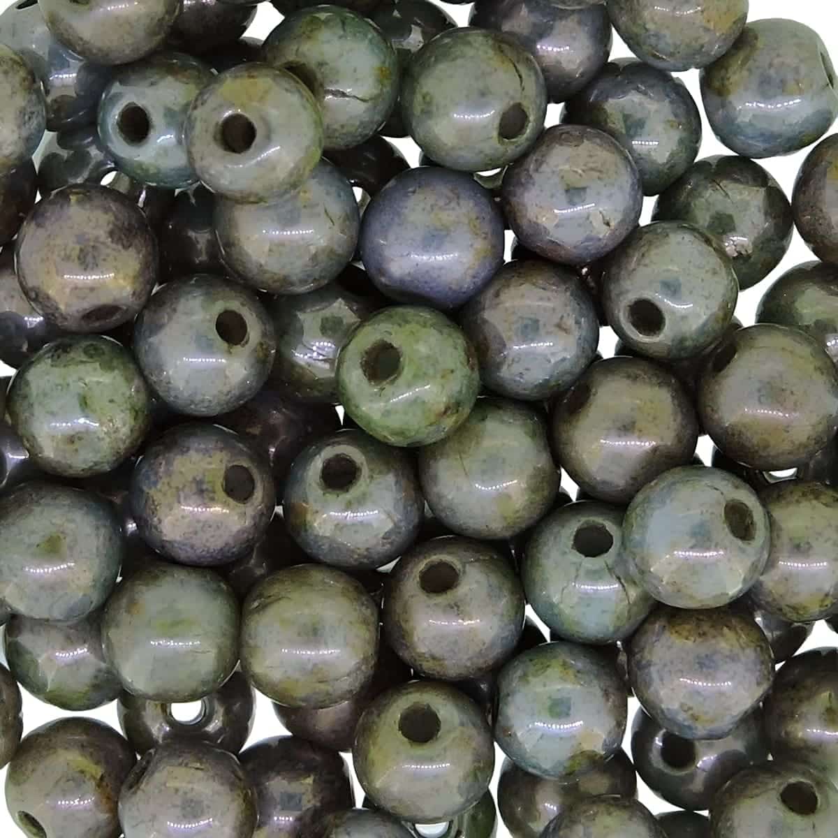 Czech Round Druk Beads 4mm – Decora Oyster 100pcs