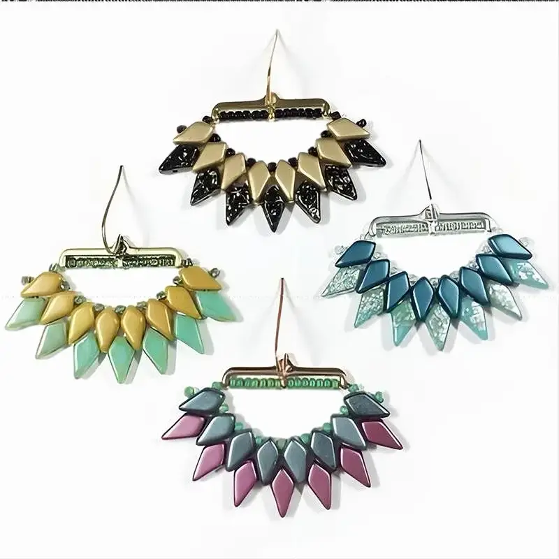 Kite Pennant Earrings Pattern