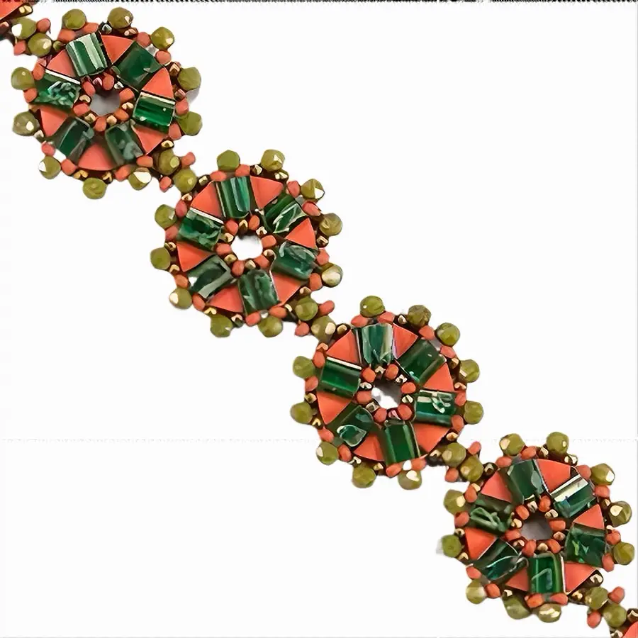 Kaleidoscope Tila Bracelet Pattern