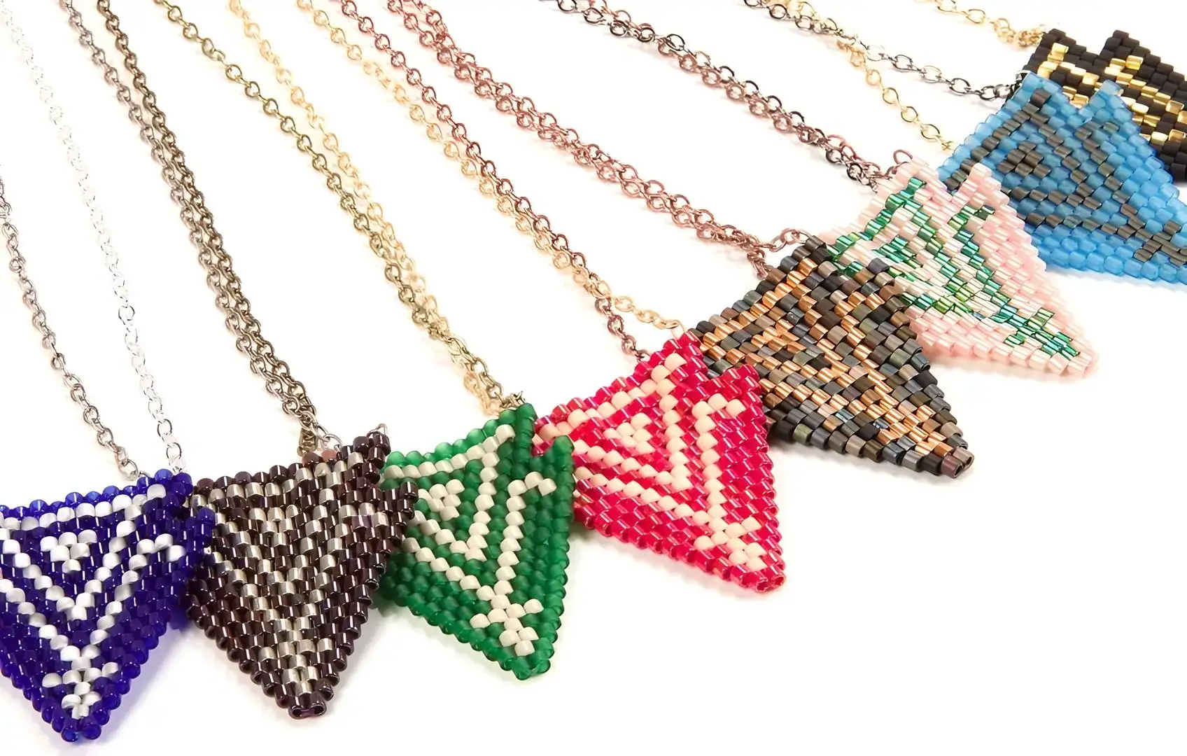 Delica Pennant Necklace Pattern