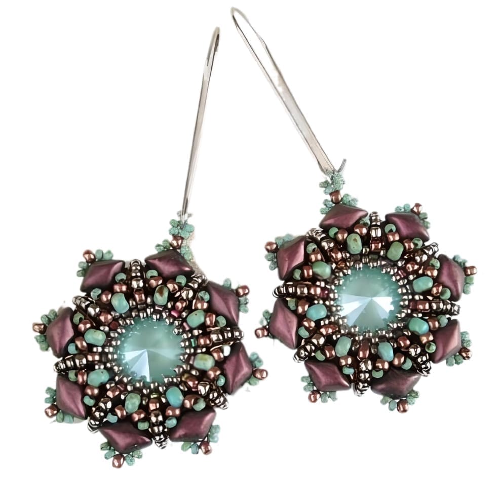 Hidden Gems Earring Pattern