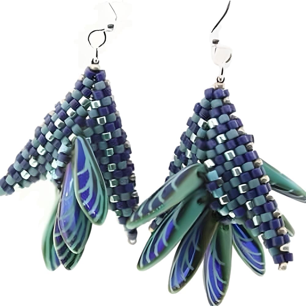 Flashing Daggers Earrings Pattern