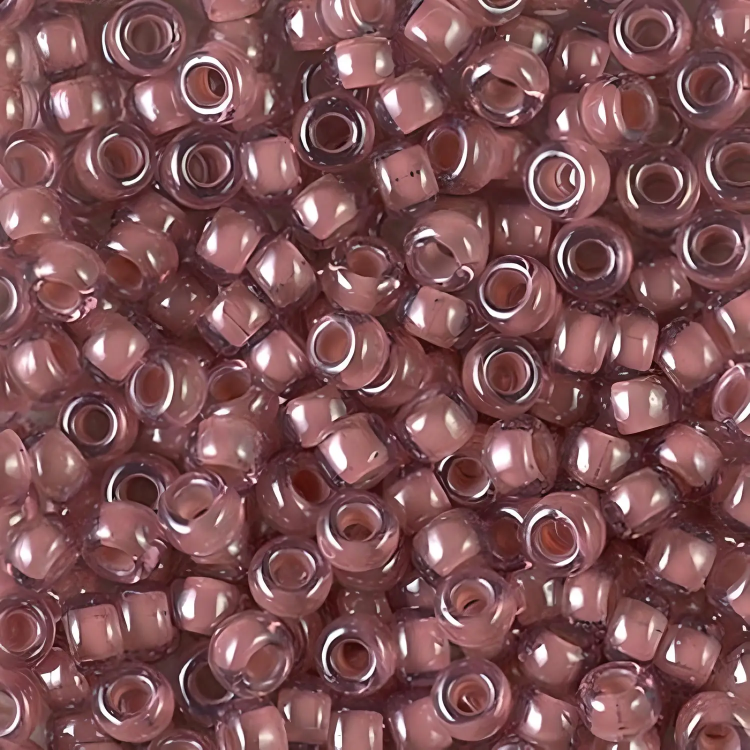 Miyuki Round Seed Beads 6/0 Lined Berry Luster 20GM 6-364