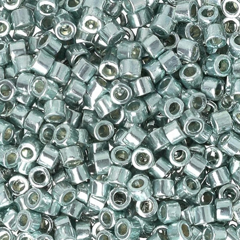 DB1846 Miyuki Delica Seed Beads Size 11/0 Duracoat Galvanized Seafoam 7.2GM