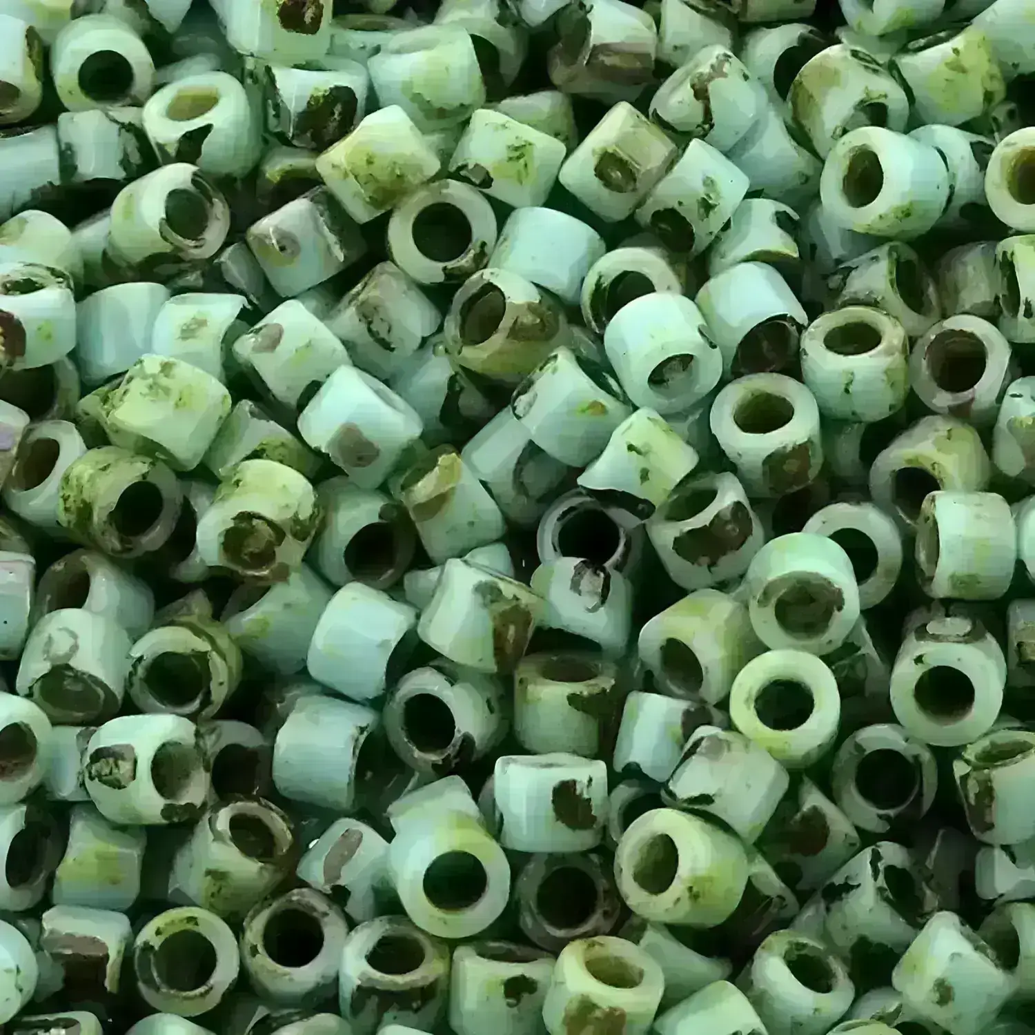 DB2264 Miyuki Delica Seed Beads 11/0 Picasso Seafoam Green BULK 50GM