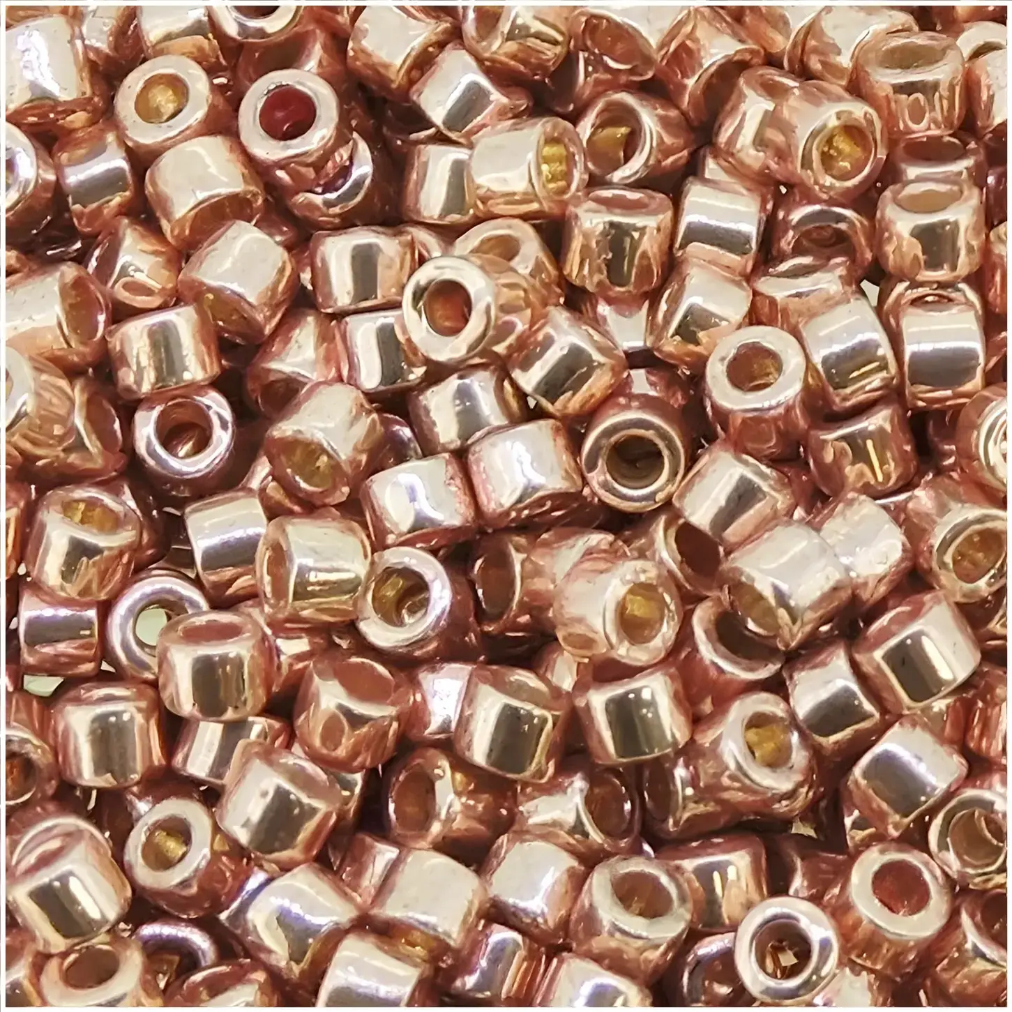 DB2503 Miyuki Delica Seed Beads Size 11/0 Duracoat Galvanized Bright Copper 7GM