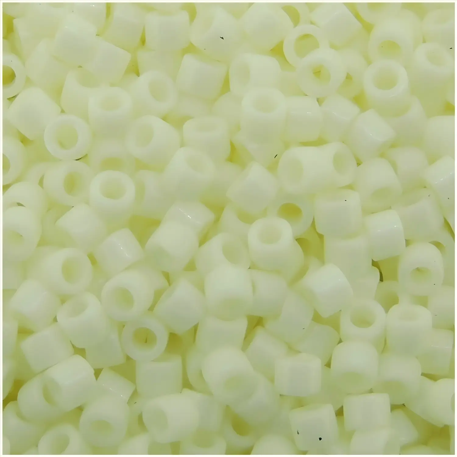 DB2401 Miyuki Delica Seed Beads Size 11/0 Matte Opaque Light Buttercream 7GM