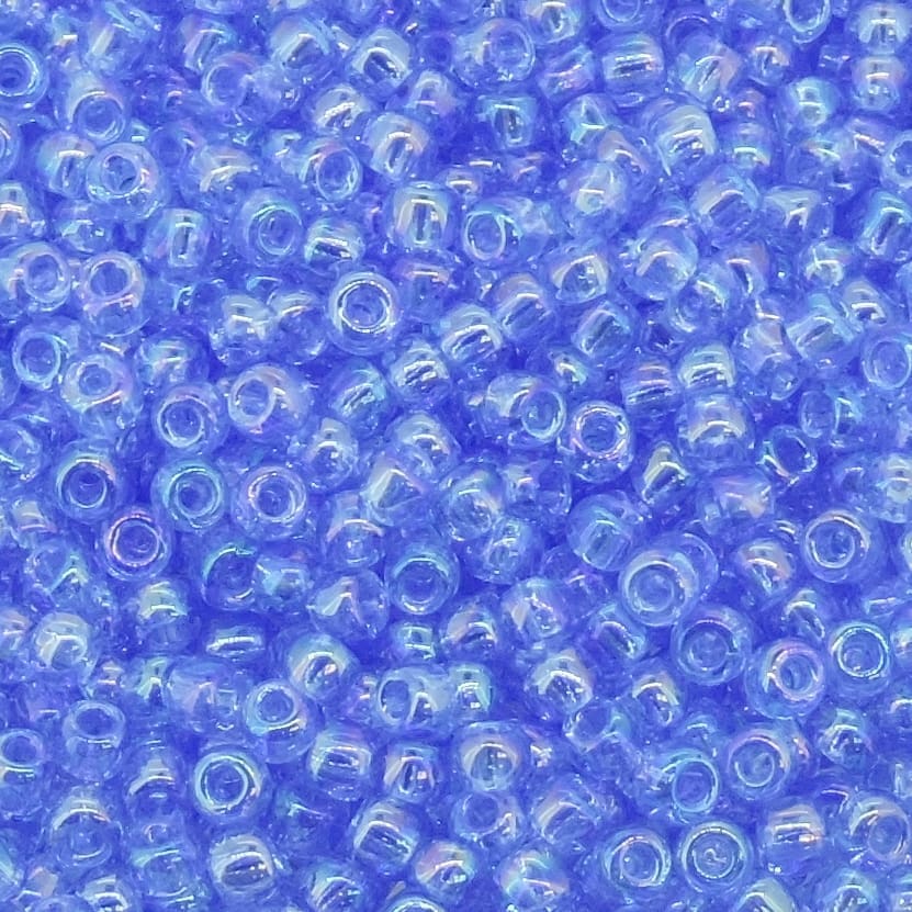 Toho Seed Beads Round Size 11/0 28GM Rainbow Light Sapphire 11-168